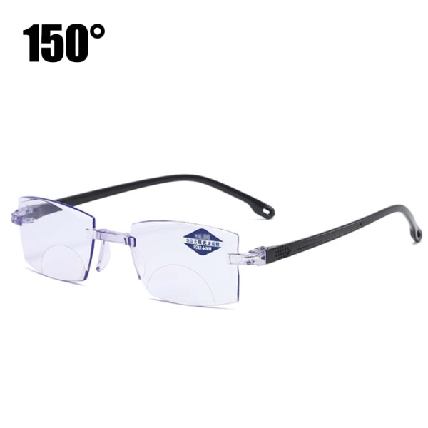 Vik anti-blå Progressive Far / Near Dual-use läsglasögon 150 degrees