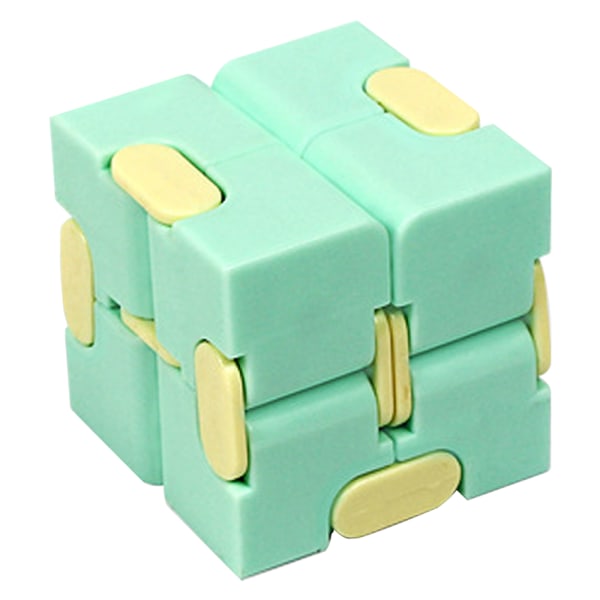 Fidget Cube Leksak Sensorisk Finger Rubik Kub Sensorisk Leksak Barn Spel Green