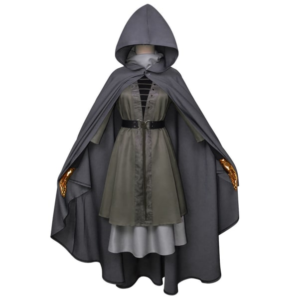 Eldens Cosplay Ring Melinas Costume Game Uniform Cloak Full Set L