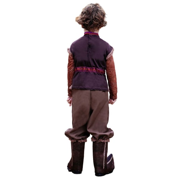 Kid Cartoon Frozen Kristoff Bjorgman Cosplay kostym Boy Book Week Outfit Set S