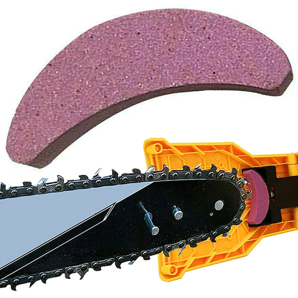Motorsag Slipestein Halvmåneformet Kvernstein 1pcs