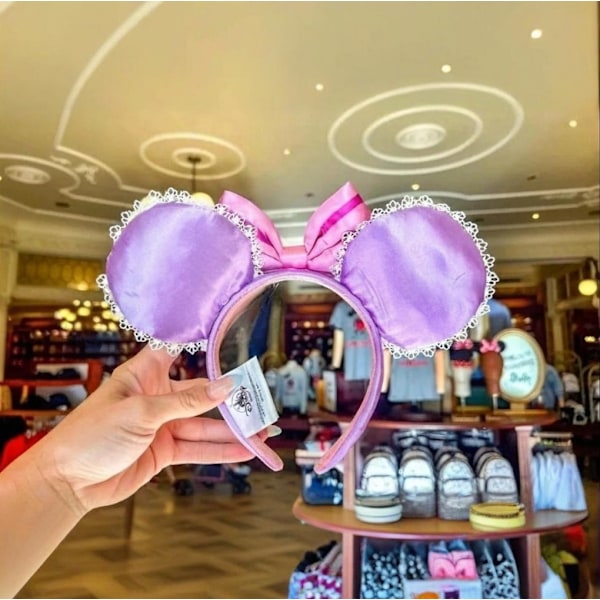Disney Parks Rapunzel Tangled Pascal Mickey Mouse Ører Minnie Hårbøjle
