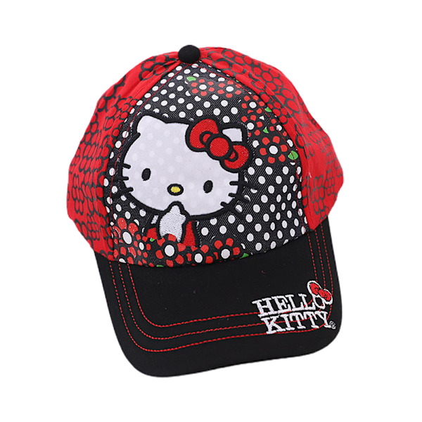 Barne Jenter Katte Baseball Caps Justerbar Snapback Hatt Solhatt Gaver Red