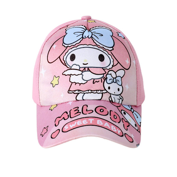 Kuromi Baseballkeps Barn Flickor Sommar Truckerhatt Solhattar Justerbar Keps #2