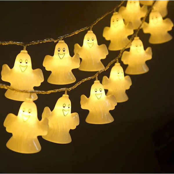10 LED Halloween-ljusslinga batteridriven dekoration A 1.5M