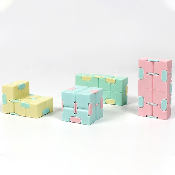 Fidget Cube Leksak Sensorisk Finger Rubik Kub Sensorisk Leksak Barn Spel Green