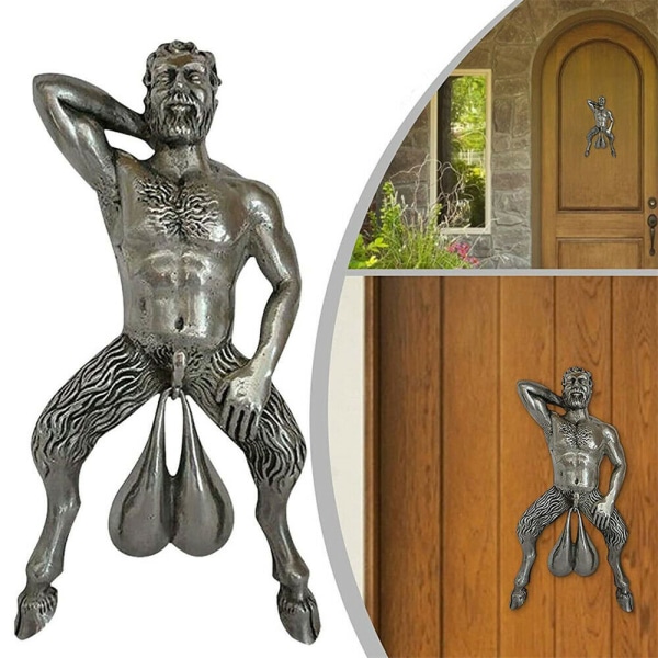 Kreativ dörrklocka Väggdekor Hängande ornament Vintage dörrklocka