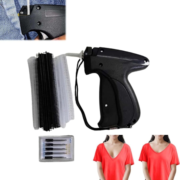 Mini Quick Clothing Fixer -ompelukone Stichy Micro Stitch Gun -nappi vaatteiden ompeluun Black