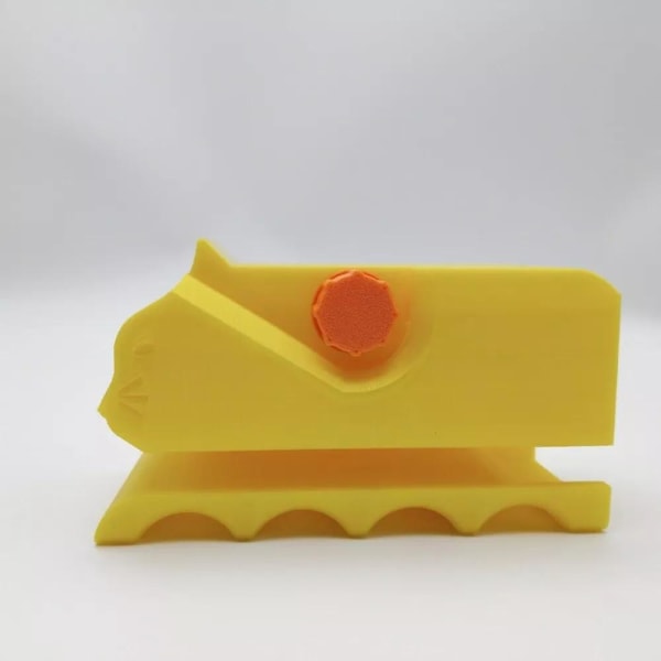 Handhållen skärverktyg Kartongskärare för Kattklösbrädor Kartongskärare Yellow