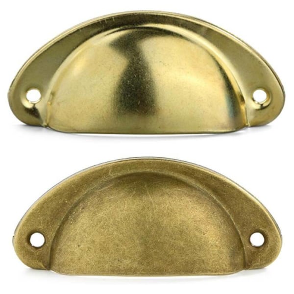 6 / 12 st Kopphandtag Skålhandtag Köksskåp Skåp Red Bronze 12PCS