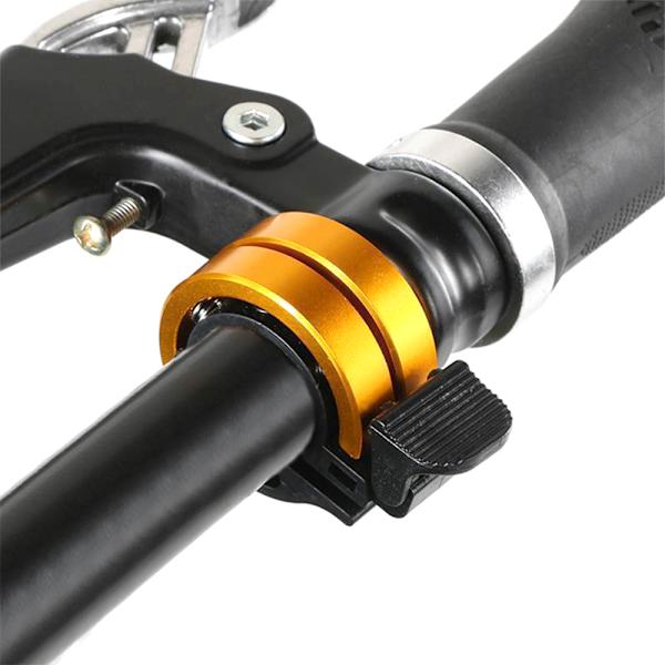 Mini Cykelklocka Ring Hög Ljud Styr Alarm Cykelklocka Vuxen Barn gold