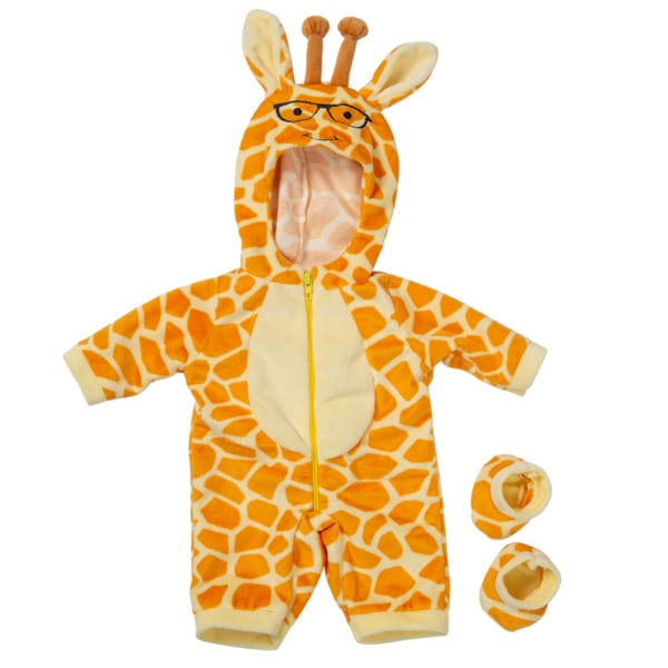 Dockkläder Jumpsuits för 18 Tums Babygåva, med Strumpor #4