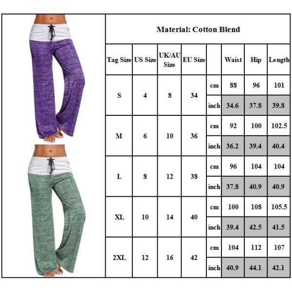 Dam Pyjamasbyxor Loungebyxor Nattbyxor purple S