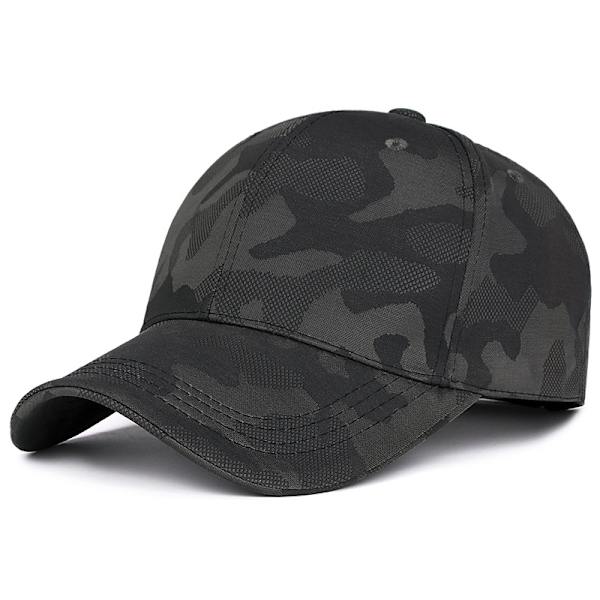 Baseballlippis Yksivärinen kaareva lippahattu Urheilupallo Miehet Naiset Army Green