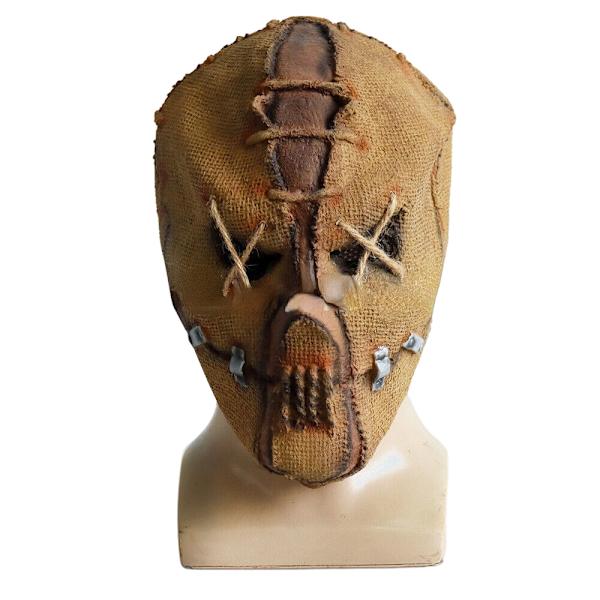 Halloweenfest Maskeraddräkt - Läskig Skelettmask i Latex för Skräckkostym