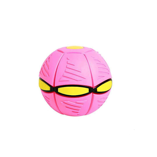 UFO Magic Ball Bärbar Flygande Fat Spel Utomhus Leksak Present Rose Red