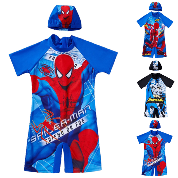 Baby Barn Baddräkt En Del Dragkedja Baddräkt med Hatt A 2XL
