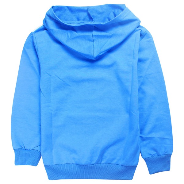 Among us Game Kids Hoodie Sweatshirt Pojkar Flickor Streetwear Deep blue 140cm