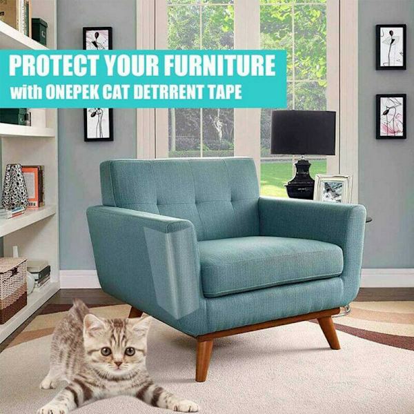 Pets Katt Anti-Scratch Tejp Rulle Soffa Möbel Skydd 5m