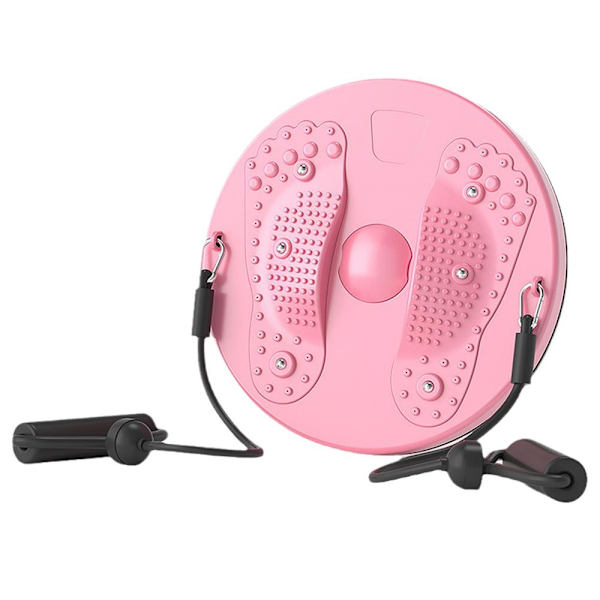 Vartaloa muokkaava vyötärönkiertolevy, Vyötärökuiskaaja-kuntolaite naisille Pink
