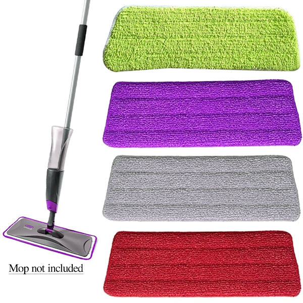 Mikrokuitu Moppi Pää Premium Moppityynyt Purple 14x42cm