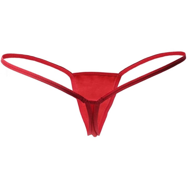 Kvinnors sexiga mini-string Micro G-string underkläder Red S