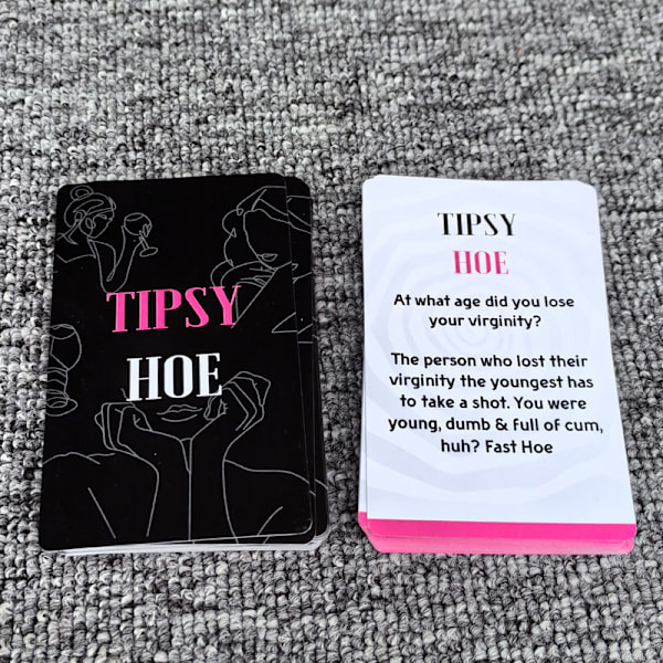 Tipsy Hoe Pigeaften Spil - Kvinde Party Aften Spil Shower Spil Drikkespil
