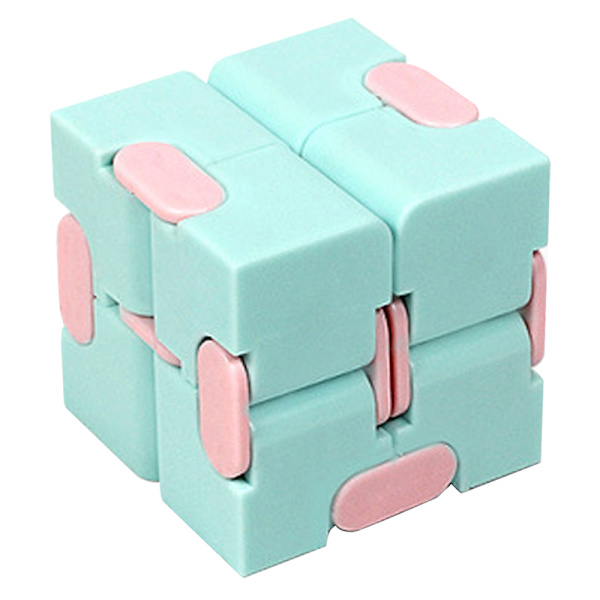 Fidget Cube Leksak Sensorisk Finger Rubik Kub Sensorisk Leksak Barn Spel Blue