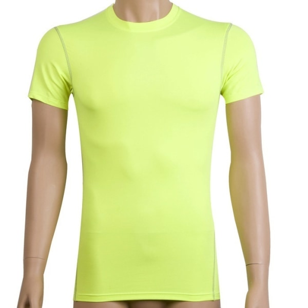 Body Shaper för män snabbtorkande kompressionströja grey XL