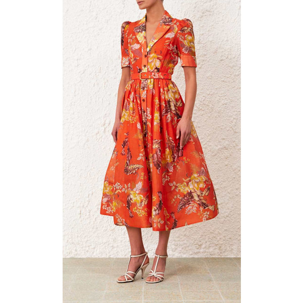 MATCHMAKER MIDI SKJORTEKJOLE M