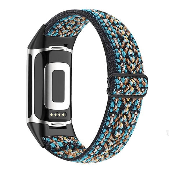 Kompatibel med Fitbit charge5 band för kvinnor män Justerbar brown