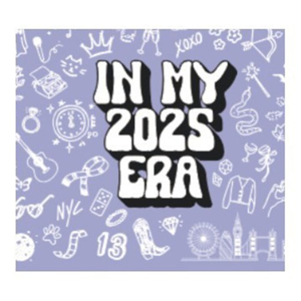 Taylor Swift 2025 Kalender Eras IN MY 2025 ERA Kalender Taylor Swift Kalender