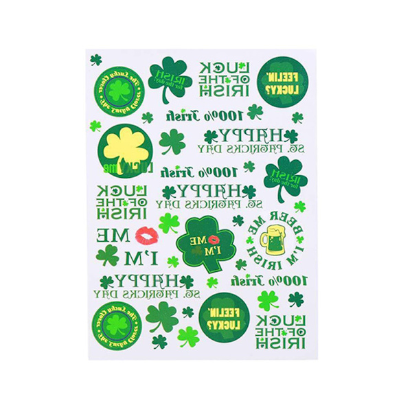 7 st. Patricks Day-tillbehör Karneval Halsband Festgåva 7PCS