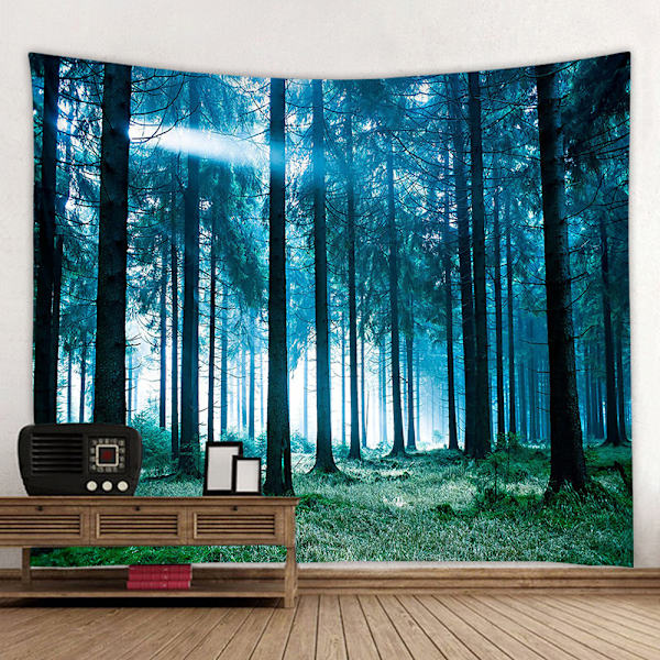 Magisk Skog Väggdekoration Tapestry-1 A 200*150cm