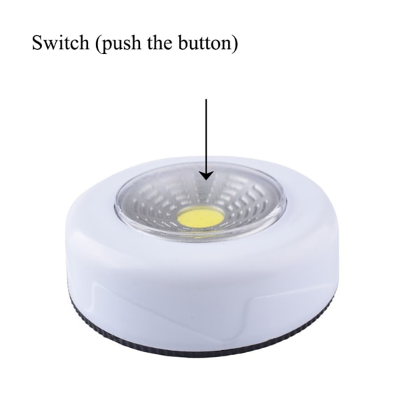 Sensor Trådlös Stick Pat Lamp Nattljus Touch Lamp Vägglampa