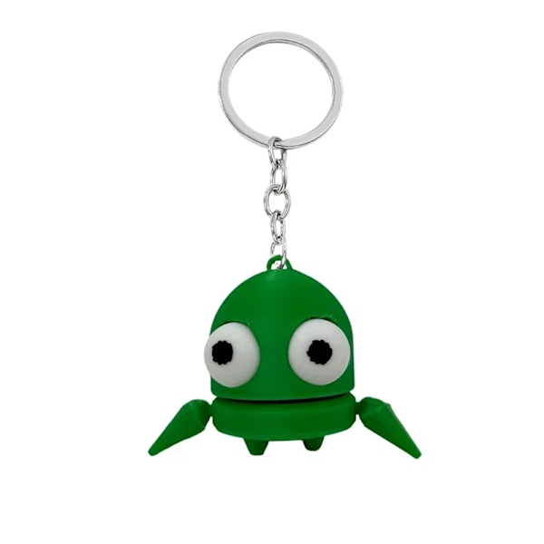 Game Repo Anka R.E.P.O Repo Knäböj Figur Anime Tecknad Leksak Nyckelring Green