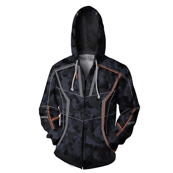 Avengers 4 Tony Cosplay Hettejakke black 4XL