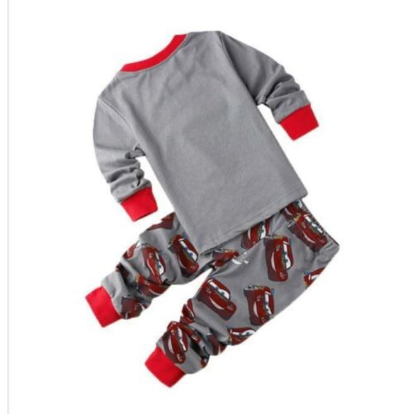 Pojkar tecknade McQueen pyjamas kläder kläder som nattkläder 100
