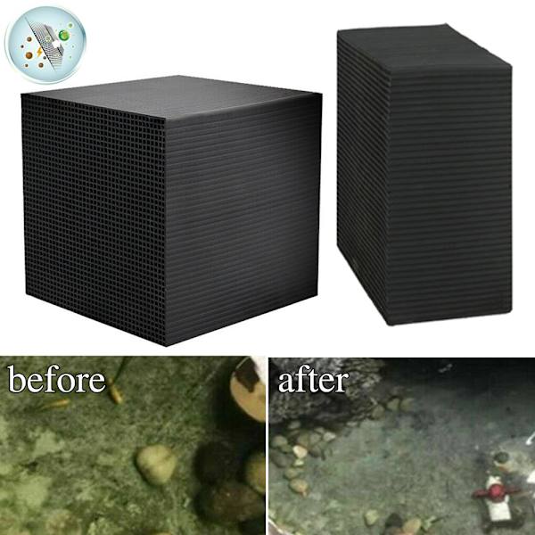 Akvarium Øko-Akvarium Vannrenser Kube Filter 10*10*10cm