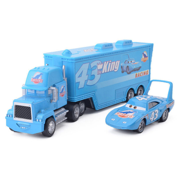 1st Disney Pixar flygplan och bilar Lightning Mcqueen Mack dumper lastbil CarToys #2