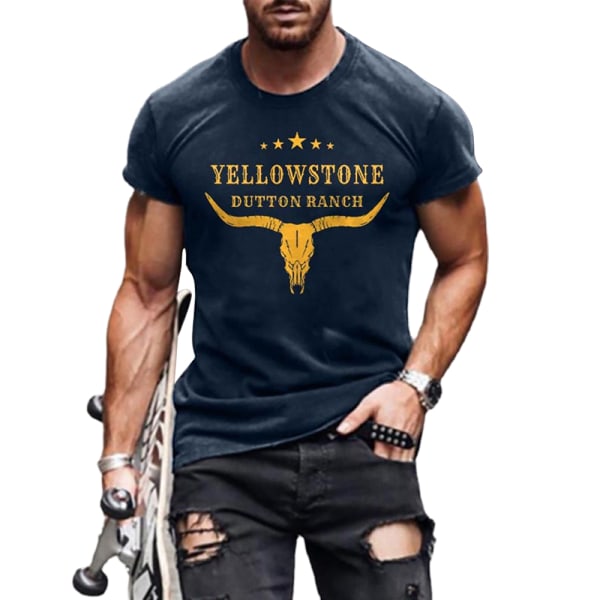 Herr Gym Träning Tank Top Tryckt T-shirt Stringer Fitness Kortärmad T-shirt Grey L