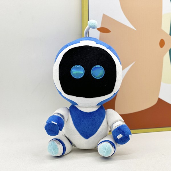 Astro Bot Plushies Dockor Mjuk & Gosig Astro Bot Fylld Plyschleksak, Samlarfigur, Astro Bot Gosig Leksak Jul- och Födelsedagspresenter för Pojkar och Flickor