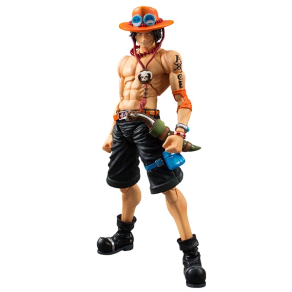 One Piece Anime Figur Luffy Action Figur Staty för leksaker presenter 18cm