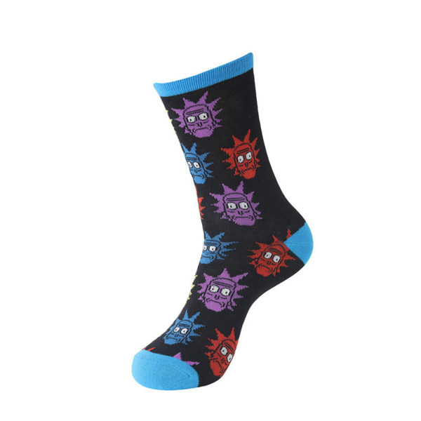 1 Par Rick and Morty Mr. Meeseek's Mönster Herr Crew Socks C