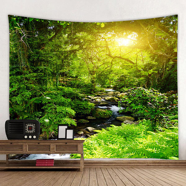 Magisk Skog Väggdekoration Tapestry-1 B 200*150cm