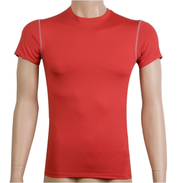 Body Shaper för män snabbtorkande kompressionströja grey XL