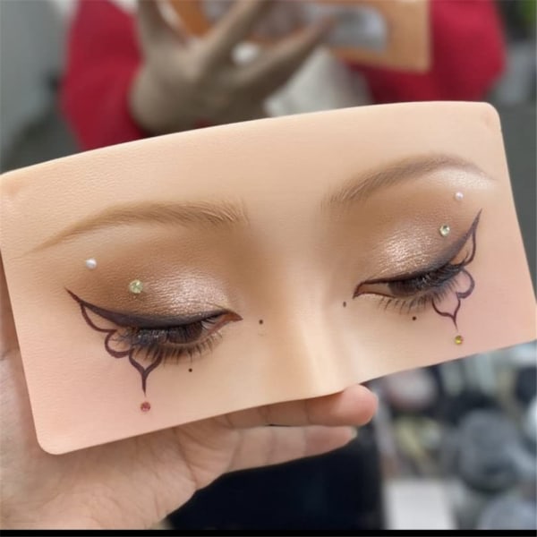 Öva makeup Silic Eye Makeup Practice Board