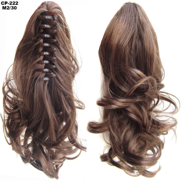 Messy Bun Hair Piece Hair Extension hästsvans peruker 40cm1#