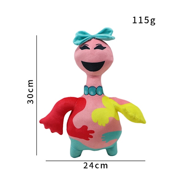 Poppy Playtime Kapitel 4 Doey The Doughman Mjukt Gosedjur Plyschdocka