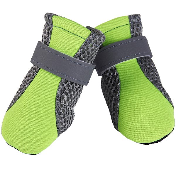 Kardborreband Andningsbara Mode Vardagsskor Green M